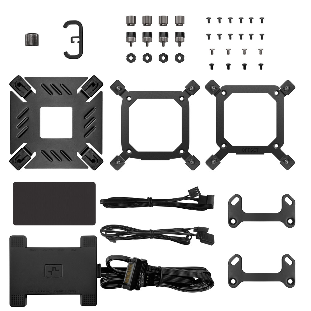 Refroidisseur d'air pour processeur DeepCool SPARTACUS 360mm | LCD / Noir