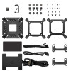 Refroidisseur d'air pour processeur DeepCool SPARTACUS 420mm | LCD / Noir