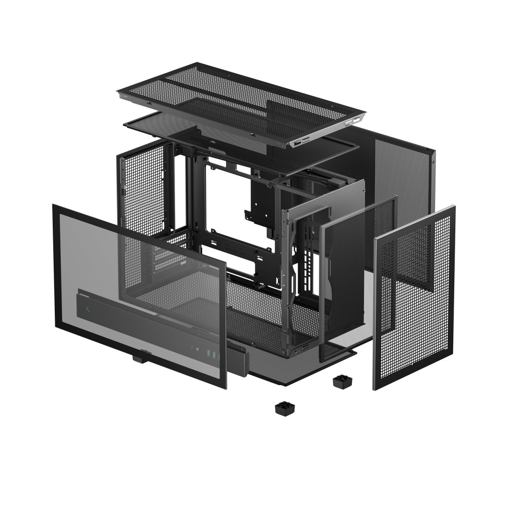 Boîtier DeepCool CH260 / Micro-ATX / Noir