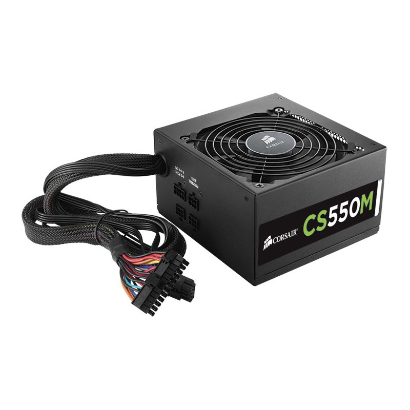 Boite d'alimentation Corsair CX450M / 80PLUS Bronze / 450W / Semi-modulaire