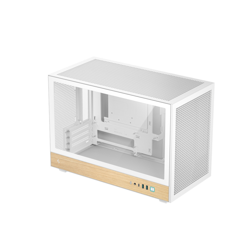Boitier DeepCool CH260 WOOD | White