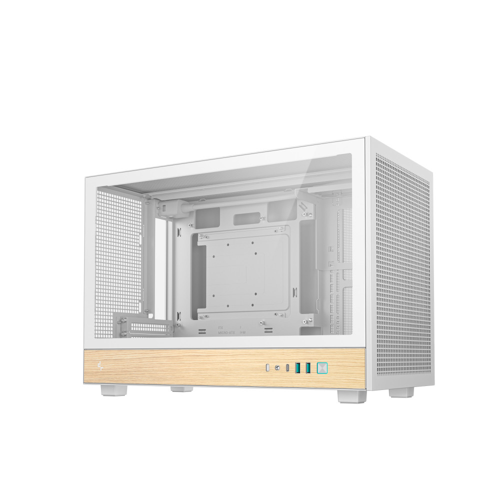 Boitier DeepCool CH260 WOOD | White