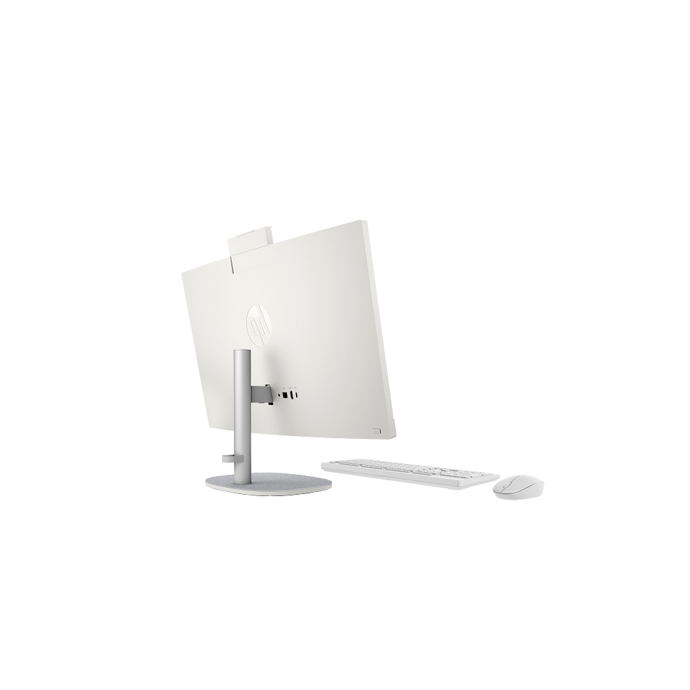 Pc de Bureau All in One HP 24-cr2013nk / Ultra 7 255U / 16 Go / 512 Go SSD / Windows 11 / Blanc coquillage
