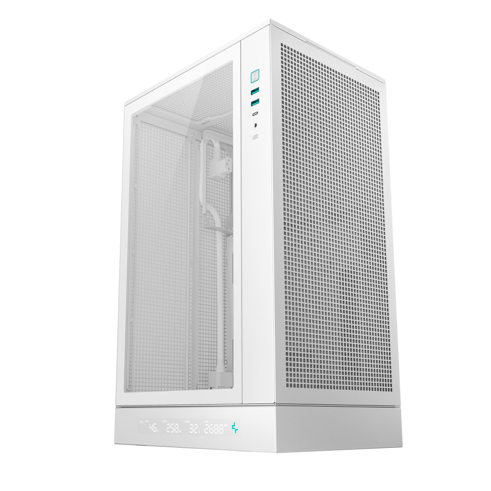 Boitier DeepCool CH270 Digital | Blanc