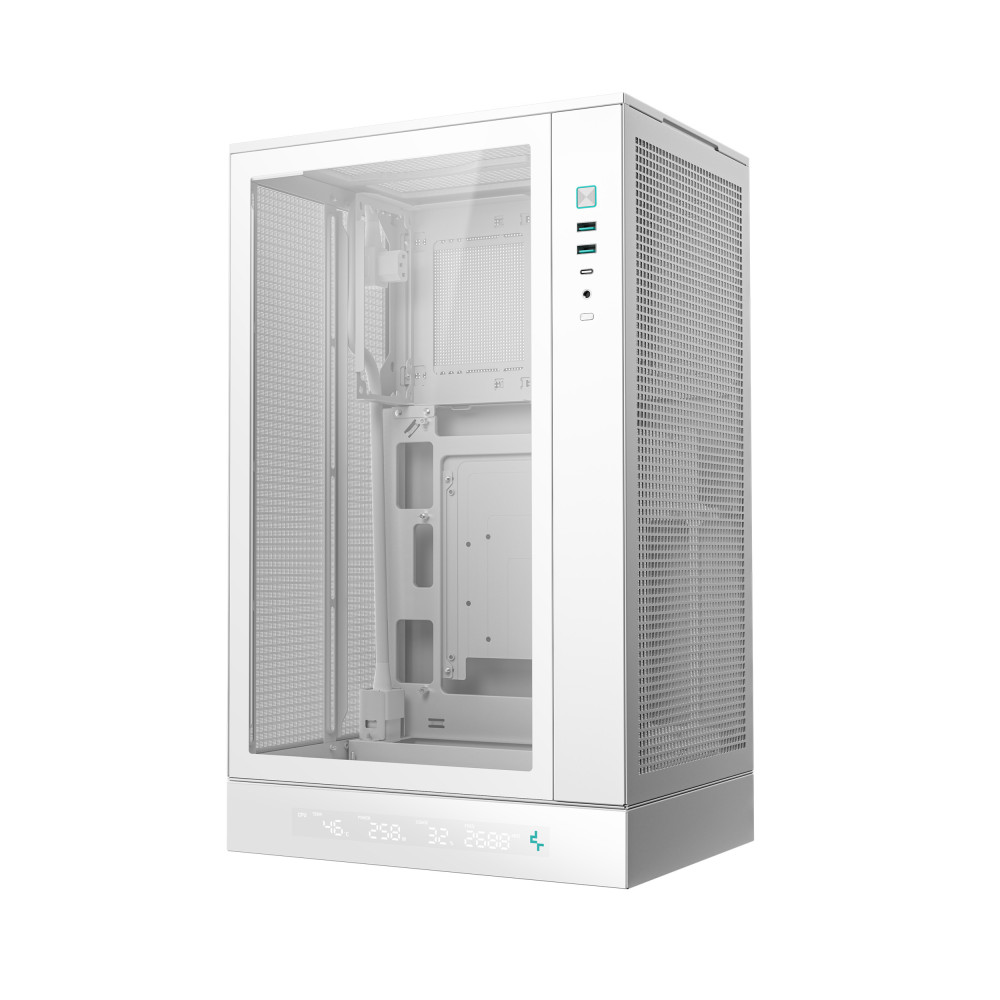 Boitier DeepCool CH270 Digital | Blanc