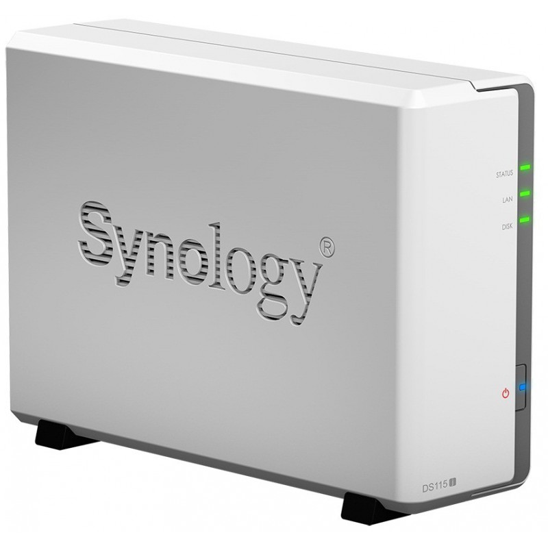 Serveur de Stockage NAS pour Disque dur Externe Synology DS115J - T