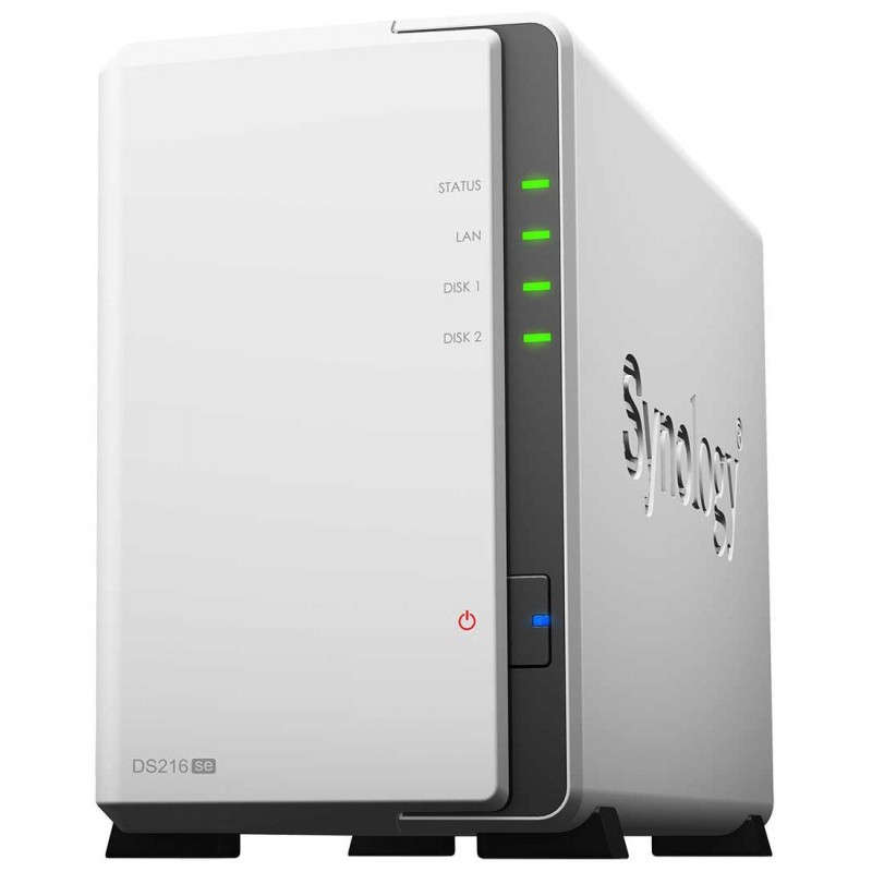 Boîtier Synology DiskStation DS216se - Serveur NAS 2 baies