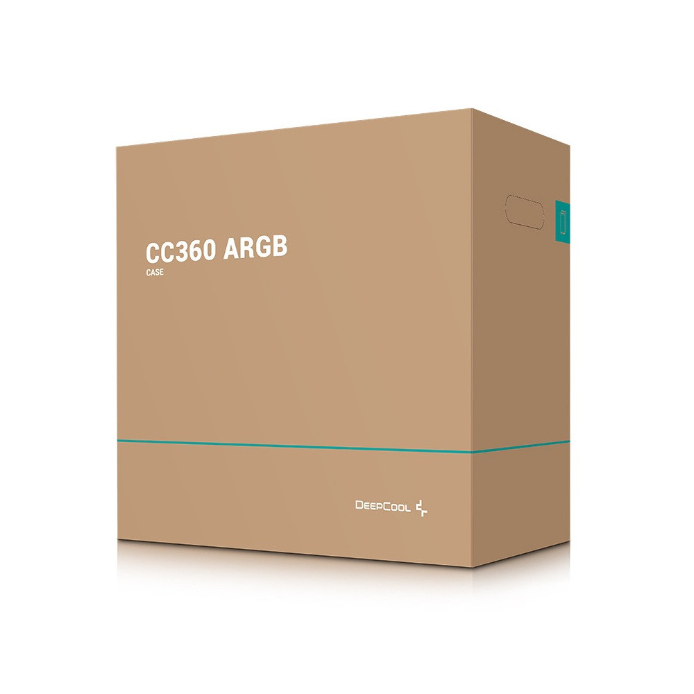Boitier DeepCool CC360 ARGB | Noir