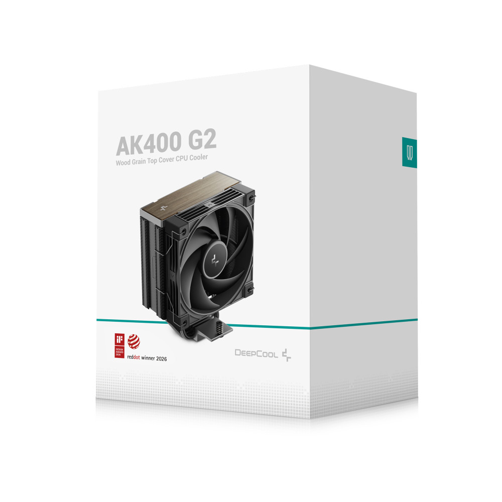 Refroidisseur d'air pour processeur DeepCool AK400 G2 DIGITAL NYX / Noir