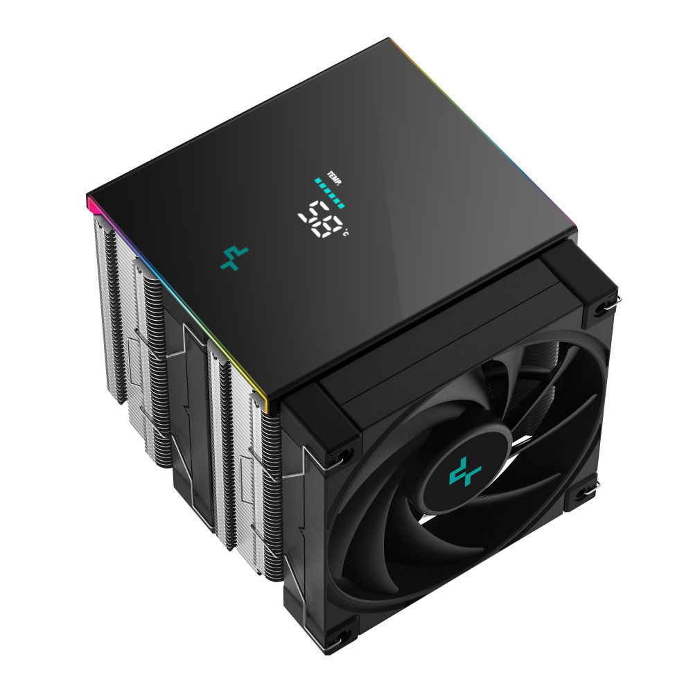 Refroidisseur d'air pour processeur DeepCool AK620 Digital SE / Noir