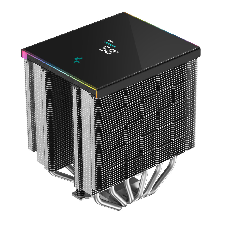Refroidisseur d'air pour processeur DeepCool AK620 Digital SE / Noir