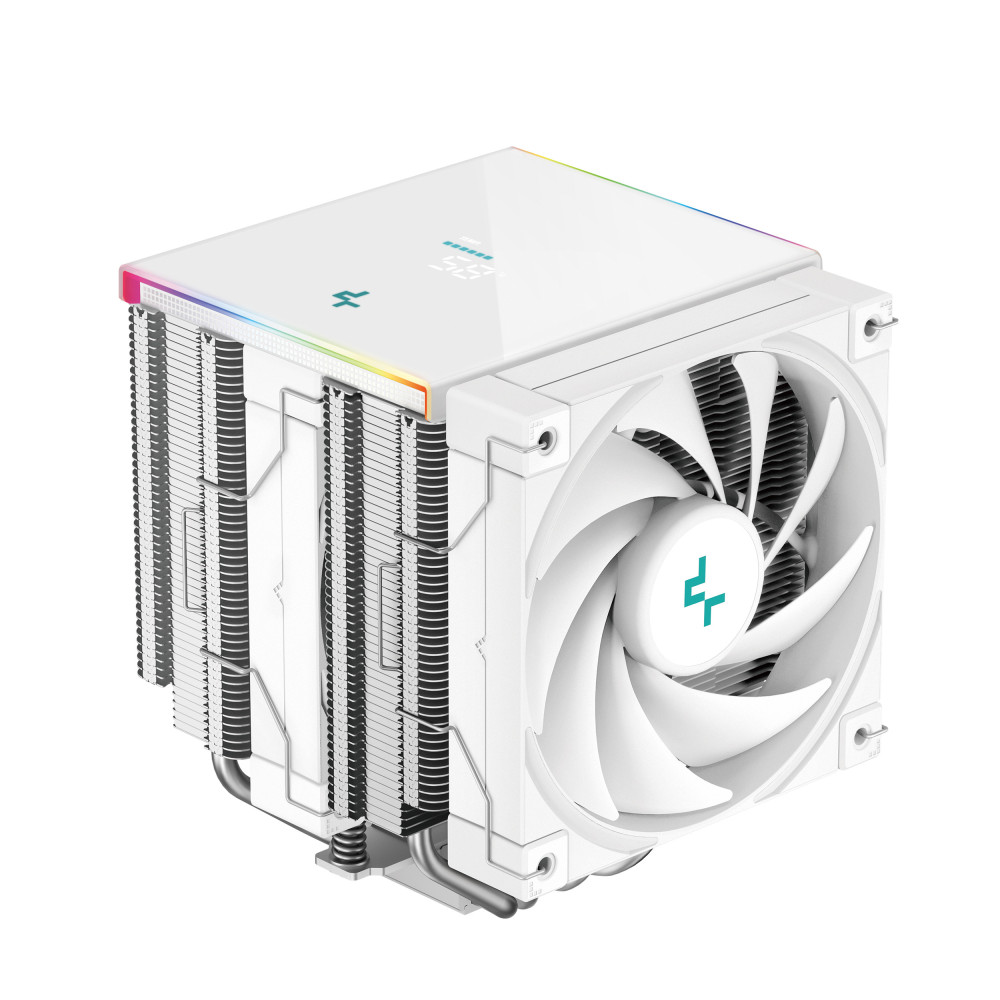 Refroidisseur d'air pour processeur DeepCool AK620 Digital SE / Blanc