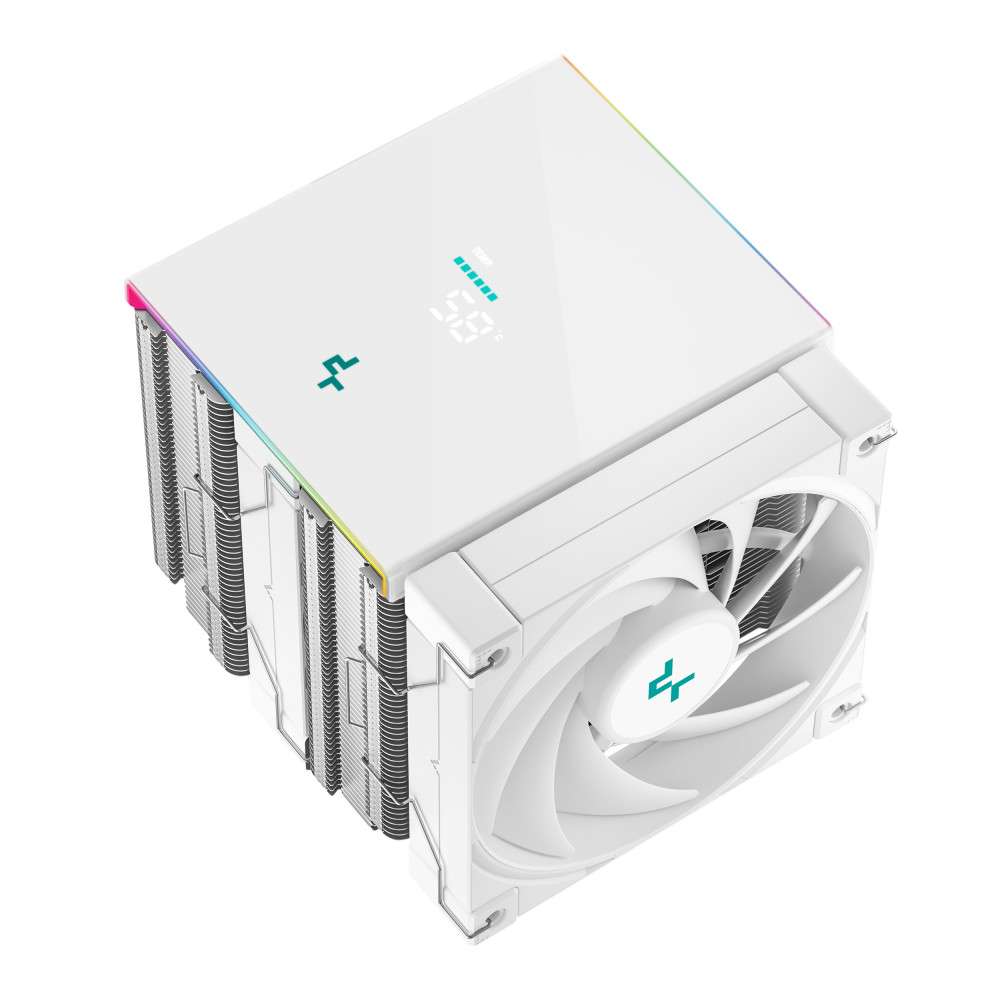 Refroidisseur d'air pour processeur DeepCool AK620 Digital SE / Blanc