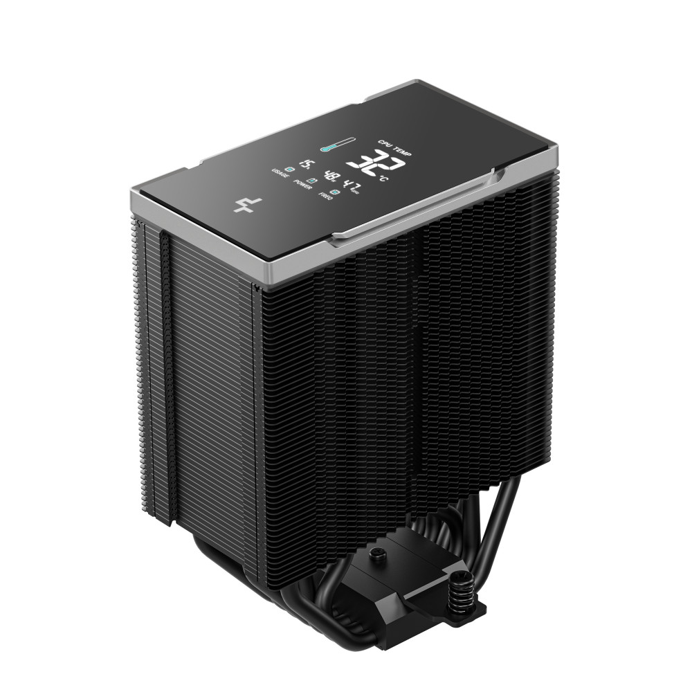 Refroidisseur d'air pour processeur DeepCool AK700 DIGITAL NYX / Noir
