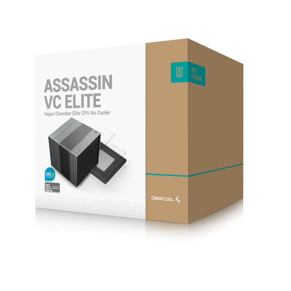 Refroidisseur d'air pour processeur DeepCool ASSASSIN VC ELITE / Noir