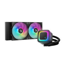 Refroidisseur d'air pour processeur DeepCool LE240 V2 | 240mm | ARGB / Black