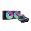 Refroidisseur d'air pour processeur DeepCool LE240 V2 | 240mm | ARGB / Black