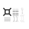 Refroidisseur d'air pour processeur DeepCool LE240 V2 | 240mm | ARGB / Blanc