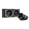 Refroidisseur d'air pour processeur DeepCool LM240 | 2.4" IPS display | Noir