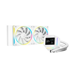 Refroidisseur d'air pour processeur DeepCool LM240 | 2.4" IPS display | Blanc