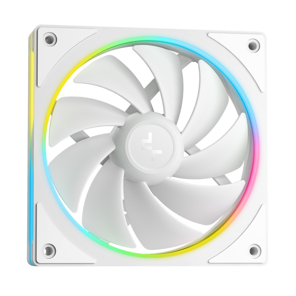 Refroidisseur d'air pour processeur DeepCool LM240 | 2.4" IPS display | Blanc