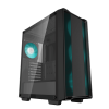 Boitier DeepCool CC560 V2 ATX | 4 ventilateurs LED | Noir