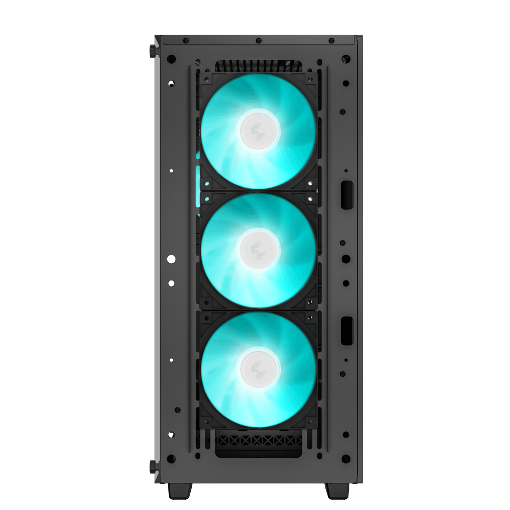Boitier DeepCool CC560 V2 ATX | 4 ventilateurs LED | Noir