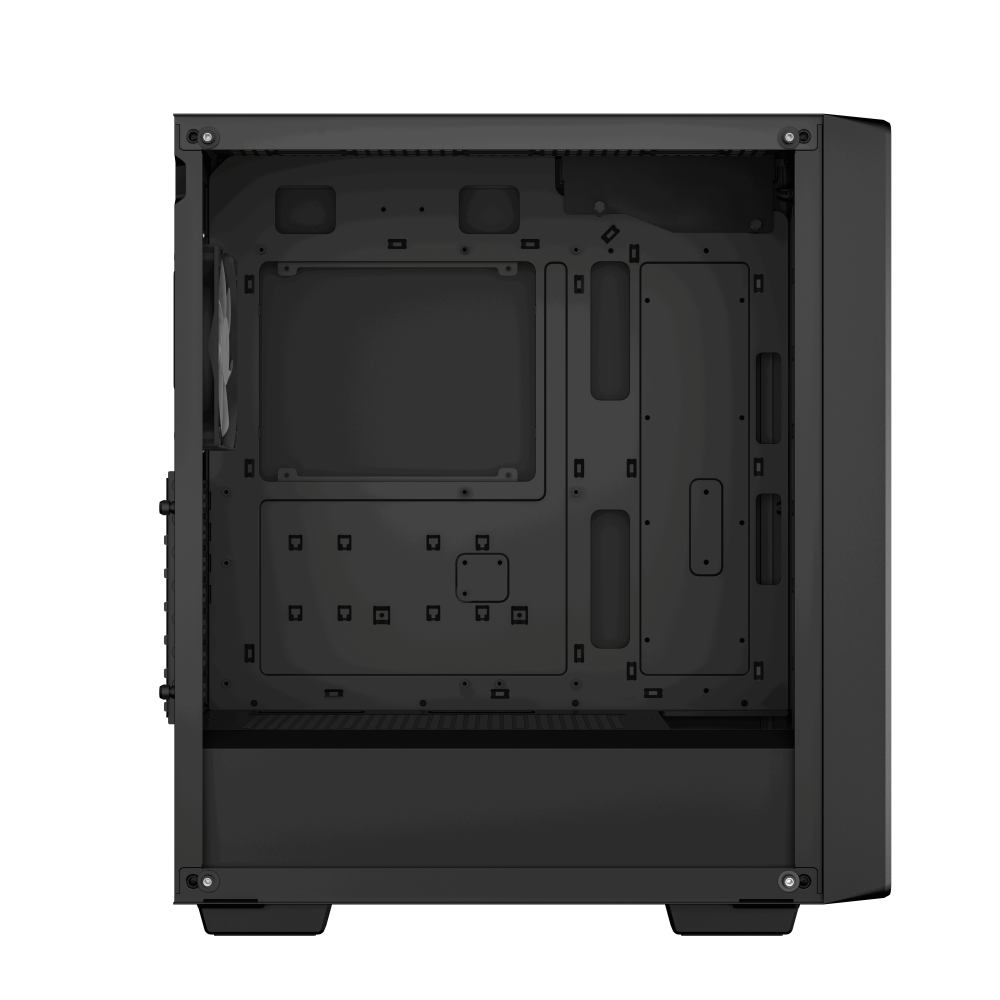 Boitier DeepCool CC560 V2 ATX | 4 ventilateurs LED | Noir