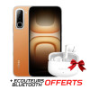 Smartphone Infinix HOT 70 4G / 16 Go / 256 Go / Orange + Ecouteurs Bluetooth Infinix Offerts