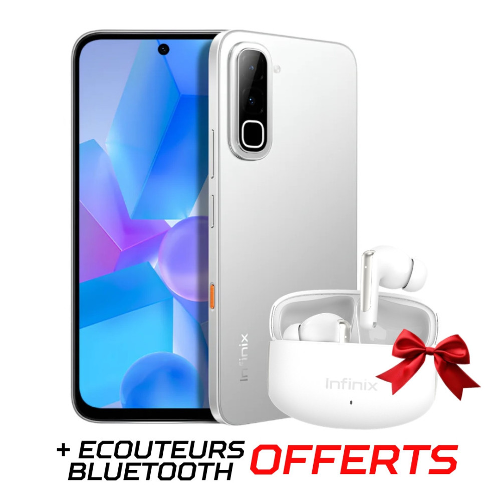 Smartphone Infinix HOT 70 4G / 16 Go / 256 Go / Silver