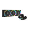 Refroidisseur d'air pour processeur DeepCool LQ360 Ultra 360mm | LCD / Noir