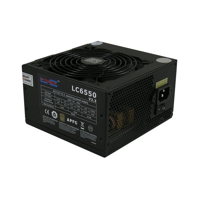 Alimentation LC-POWER LC6550GP2 V2.2 / 550W / 80 Plus