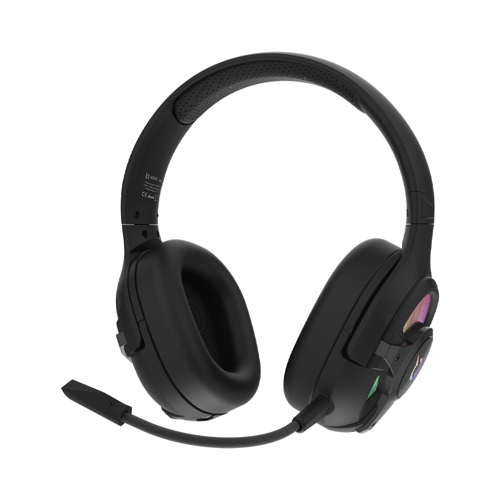 Micro Casque Sans Fil Gamer AQIRYS Ara RGB / Noir