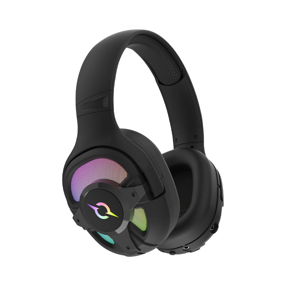 Micro Casque Sans Fil Gamer AQIRYS Ara RGB / Noir