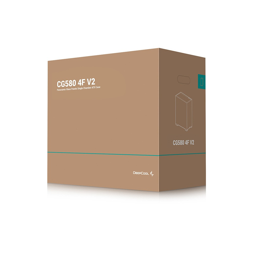 Boitier DeepCool CG580 4F V2 | ATX | Noir