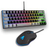 Ensemble Clavier & Souris Gaming THE G-LAB Combo Hydrogen / Noir