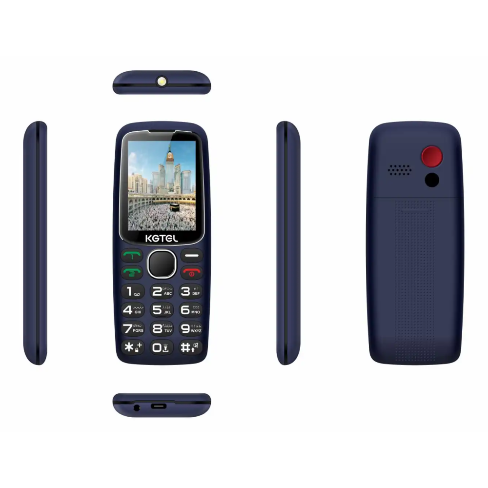 Téléphone Portable KGTEL Senior K349 / Bleu
