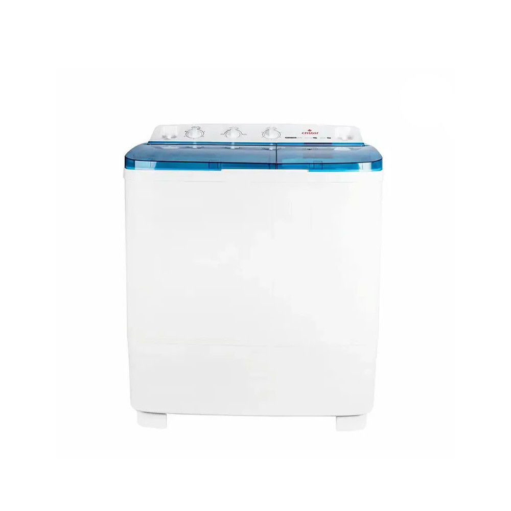 Lave Linge Semi-Automatique CRISTOR 10.5kg / WT10-V400 / Blanc&Bleu