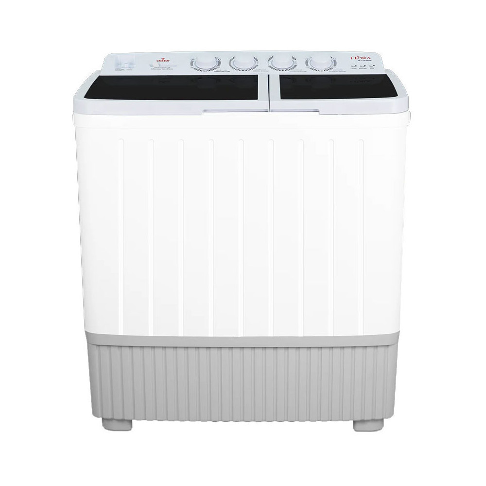 Lave Linge Semi-Automatique CRISTOR 13kg / WT-TF460B / Blanc&Noir