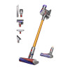 Aspirateur Balai DYSON V8 ABDOLUTE ARGENT/JAUNE
