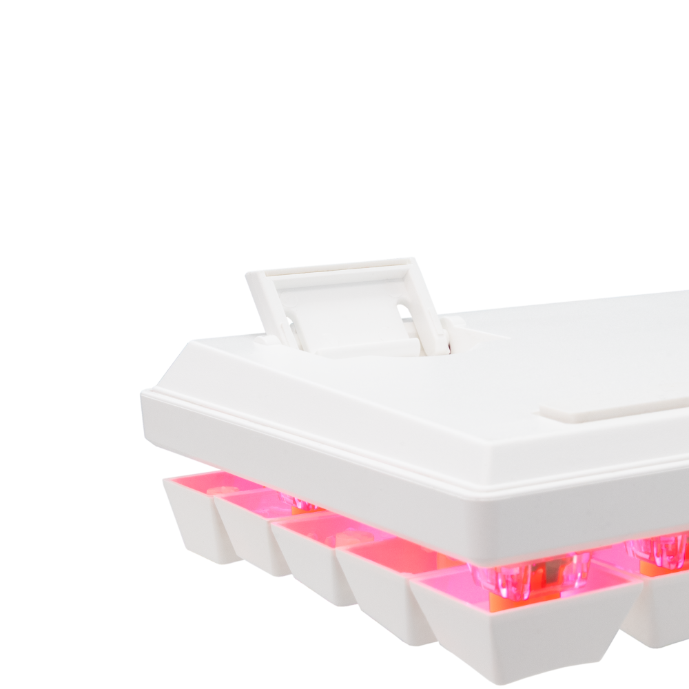Clavier Gamer Mécanique Baracuda BGK-03211W DOLPHIN / White /Red Switch