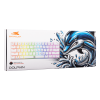 Clavier Gamer Mécanique Baracuda BGK-03211W DOLPHIN / White /Red Switch