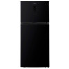 Refrigerateur Candy INVERTER Double Portes 420 Litres No Frost / Noir Miroir avec afficheur