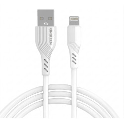 Câble USB Type-A vers Lightning Kingleen K39 / Blanc