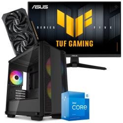 Setup Gamer Special Pc de Bureau Gaming / i5-13400F / RTX 5060 8G / 32 Go Avec Écran Gaming ASUS 27" Full HD IPS / 240 Hz