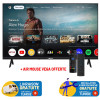 TV VEGA 50" QLED UHD 4K SMART GOOGLE TV / avec Récepteur intégré