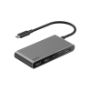 Hub BELKIN USB-C à 5 ports avec deux ports USB-C/ Gris
