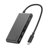 Hub BELKIN USB-C à 5 ports avec deux ports USB-C/ Gris