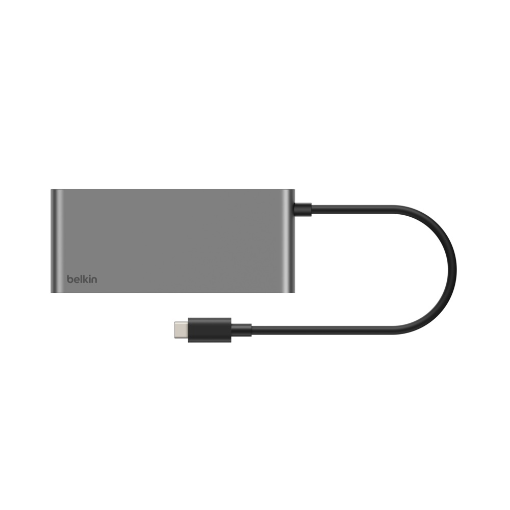 Hub USB Belkin AVC023HQSGY Avec 7 ports / Gris