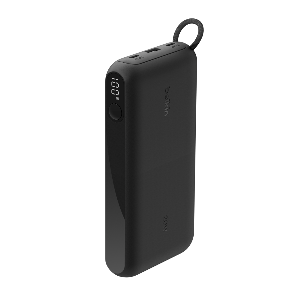 Power Bank BELKIN 20K- 20 watts avec écran intégré / Noir